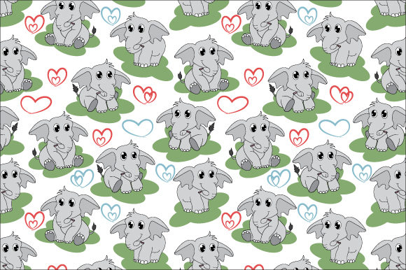 Adorable Elephant Seamless Pattern: A Practical Design Resource for Real Projects