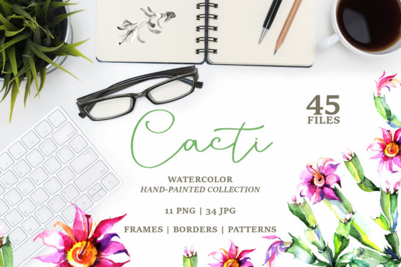 Cacti Watercolor Set: A Practical Tool for Creative Workflow Integration