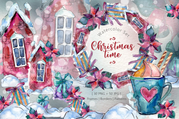 Christmas Time Watercolor Set: Your Creative Spark for Holiday Moments