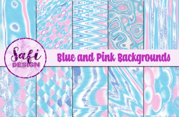 Digital Paper – Blue and Pink Background: A Thoughtful Tool for Clarity, Calm, and Creative Focus