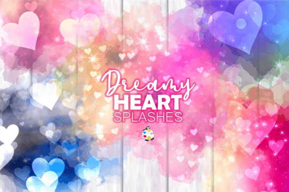 Dreamy Love Heart Romantic Splashes: Creative Ideas