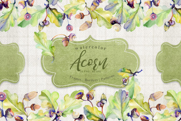 Forest Acorn Watercolor Set: A Thoughtful Tool for Intentional Creative Work