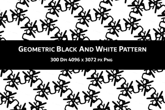Getting the Most From Geometric Black and White Pattern V.63