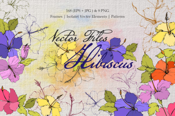Hibiscus Vector Files Yellow and Purple: A Practical Guide for Designers and Creators