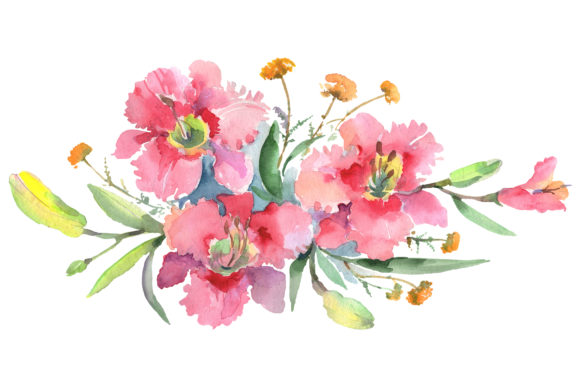 Imperial Bouquet Watercolor