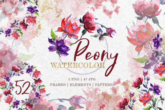 Peony Tenderness Watercolor: A Soft, Expressive Palette for Meaningful Creation