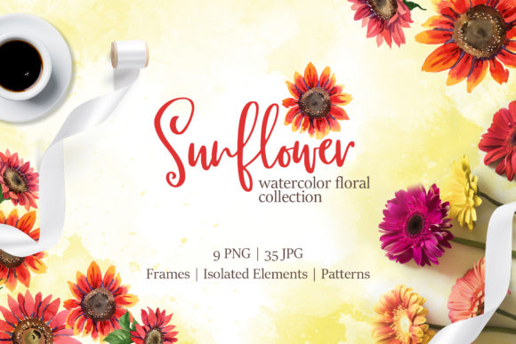 Sunflower Watercolor: A Warm, Expressive Display Font
