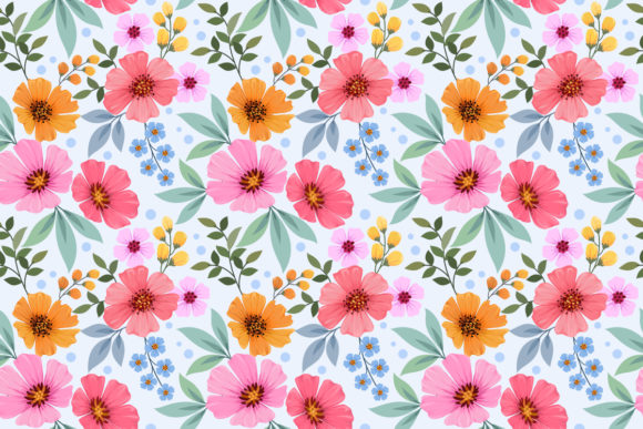 The Art and Utility of Colorful Flower Design Seamless Patterns in Modern Visual Culture