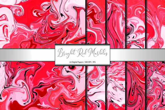 The Bold Impact and Practical Versatility of Bright Red Marble Pattern Backgrounds