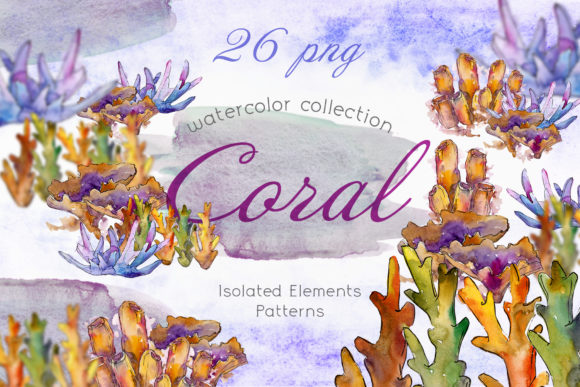 Watercolor Sea Corals: A Vibrant Bridge Between Art, Science, and Conservation