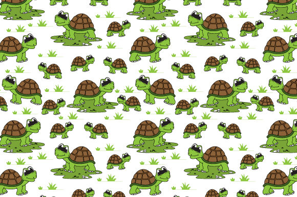 Why Pattern Design with Cute Turtle Cartoon Has Become a Go-To Choice for Creatives
